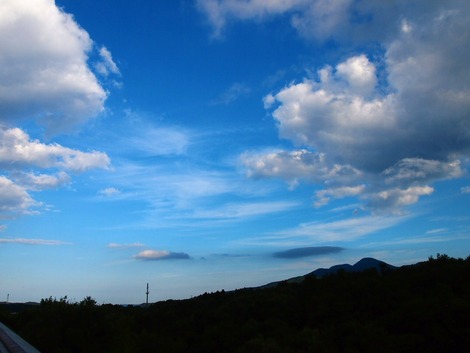 雲海テラスから