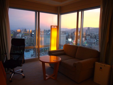 夕方