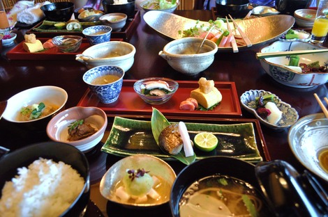 圧巻の朝食