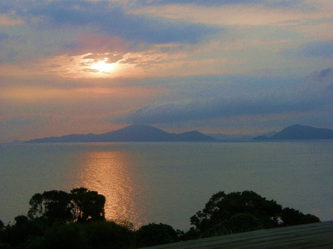 夕暮れ