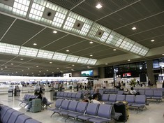意外とすいている空港