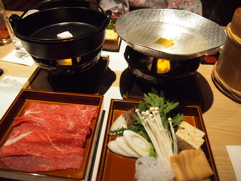 松坂牛のすき焼き