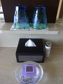洗面台上