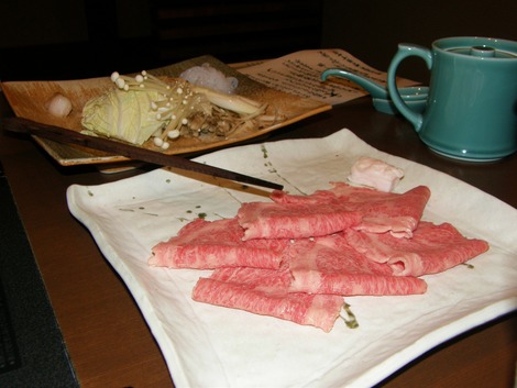 美味しいお肉はサーロインです。