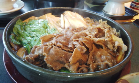 すき焼き定食 1575円