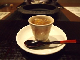 テールと松茸のスープ