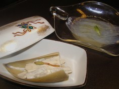 筍、 のれそれ