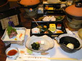 健康懐石の夕食