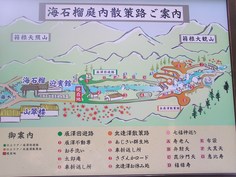 海石榴の 散策路