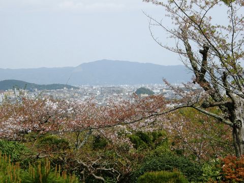 大河内山荘からの眺め