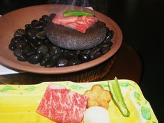 牛の石焼き