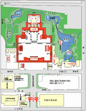 平安神宮 案内図
