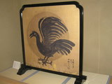 魯山人作の屏風
