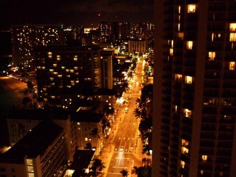 ハイアット30階からの夜景