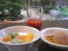 ホテルの朝食