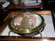 皮から焼きます