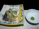 アスパラの鱧まき
