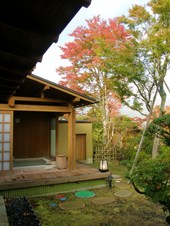 朝の露天風呂