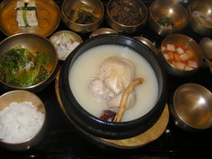 ランチ、サムゲタン