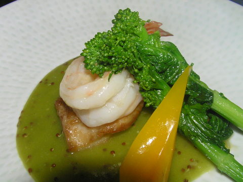 海老と白身魚