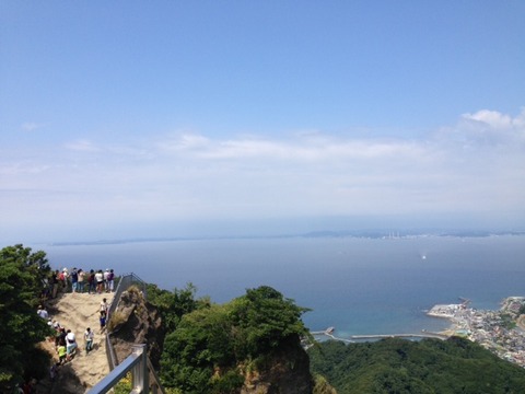 鋸山からの景色