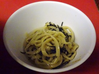 麺投入