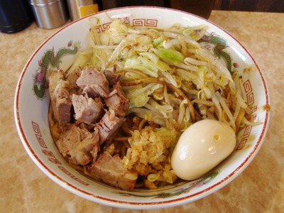 焼らーめん(小)豚2枚+味付けたまご