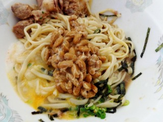 納豆投入