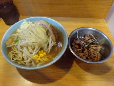 プチ二郎+炙崩豚