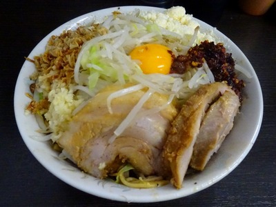 小ラーメン+汁なし+ラー油+チーズ