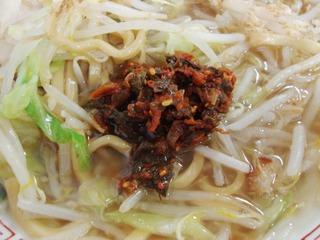 辛し高菜投入