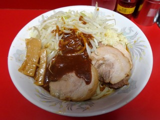 西台(油そば味噌がけ)