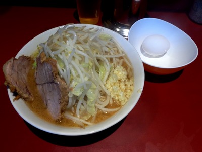 小ラーメン+玉子