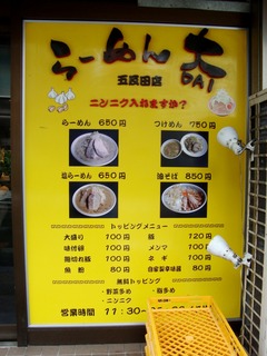 メニュー等