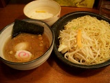 つけ麺大盛+味付玉子+ライス
