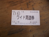 ワイド周遊券乗車券