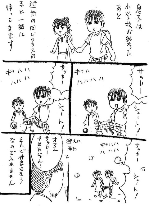 サッカーシュート