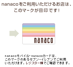 nanacoのマーク