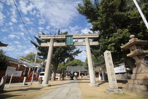 渋川神社1鳥居