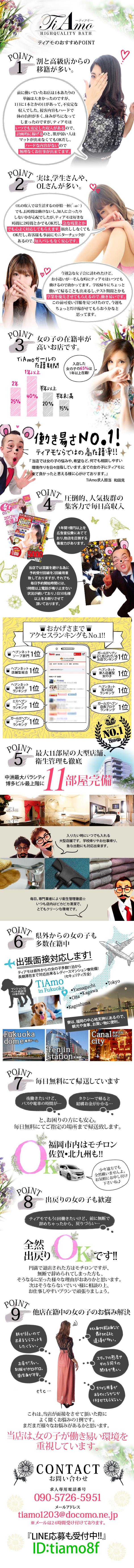 中洲TiAmoの求人