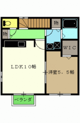 仮)ローズコート朝日2階間取