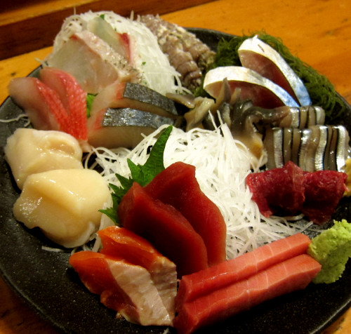 刺身盛り合わせ