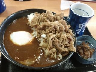 半玉牛丼・カレー