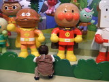 あんぱんまんの前で。。