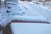 車と雪
