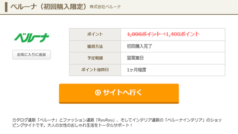 ベルーナ 初回限定