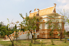 尼僧院 裏庭 寺院