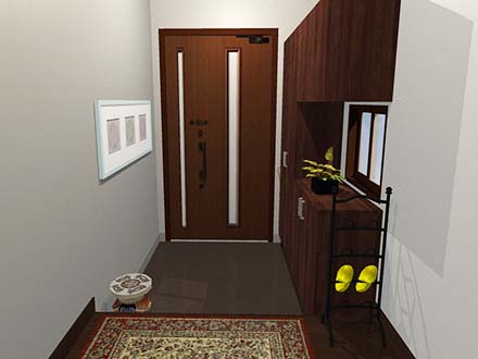 entrance