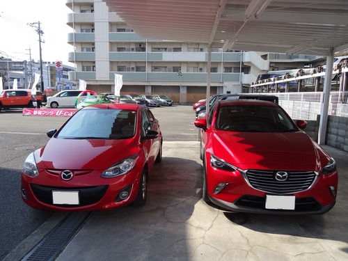 デミオからCX-3へ
