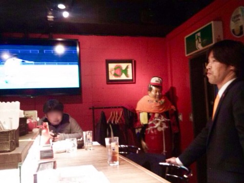 パルセイロBAR店内